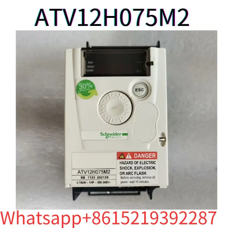 

second-hand Frequency converter ATV12H075M2 0.75kw/220v tested ok