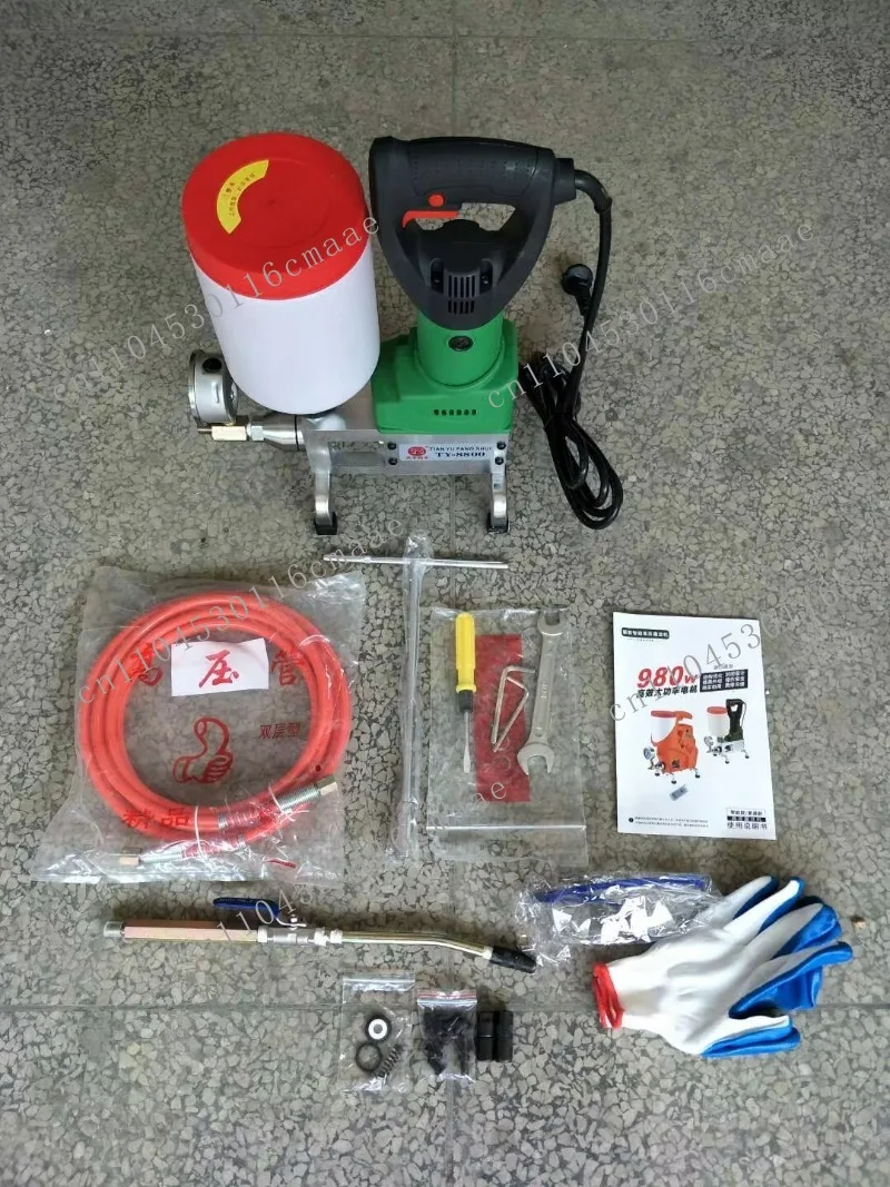 Single Cylinder Component Mini Pu Foam Building Concrete Repair Grouting Injection Machine