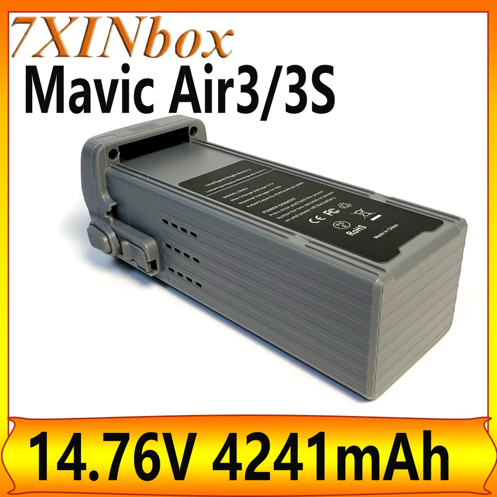 7XINbox brand new Mavic Air 3 ntelligent Flight battery Large capacity 4241mAh Compatible with Mavic Air3/3S drone accessories