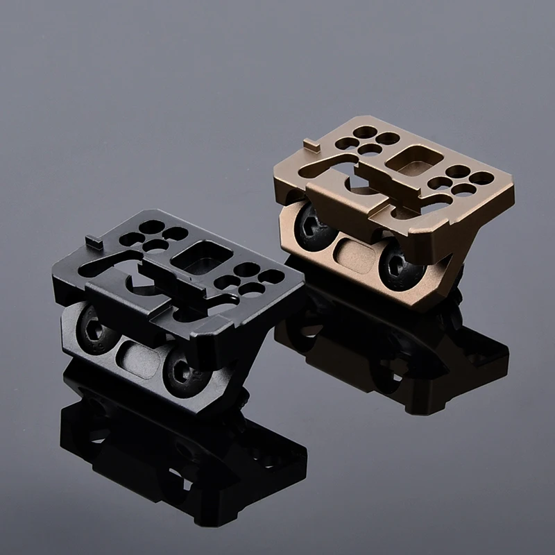 Thorntail6 Offset Scout Mount KeyMod M-LOK serie Surefire M300 M600 linterna Scout Base de luz para pistola de juguete accesorios Airsoft