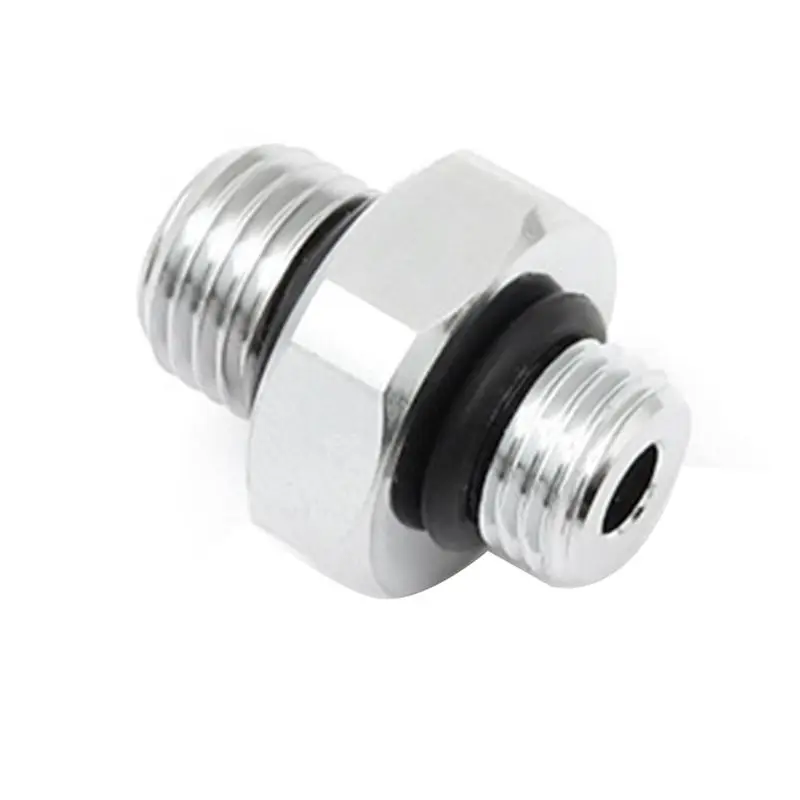 HOES-2X 7/16-20UNF To 3/8-24UNF Threaded Male Quick Adapter Diving Computer Watch High And Low Pressure Adapter