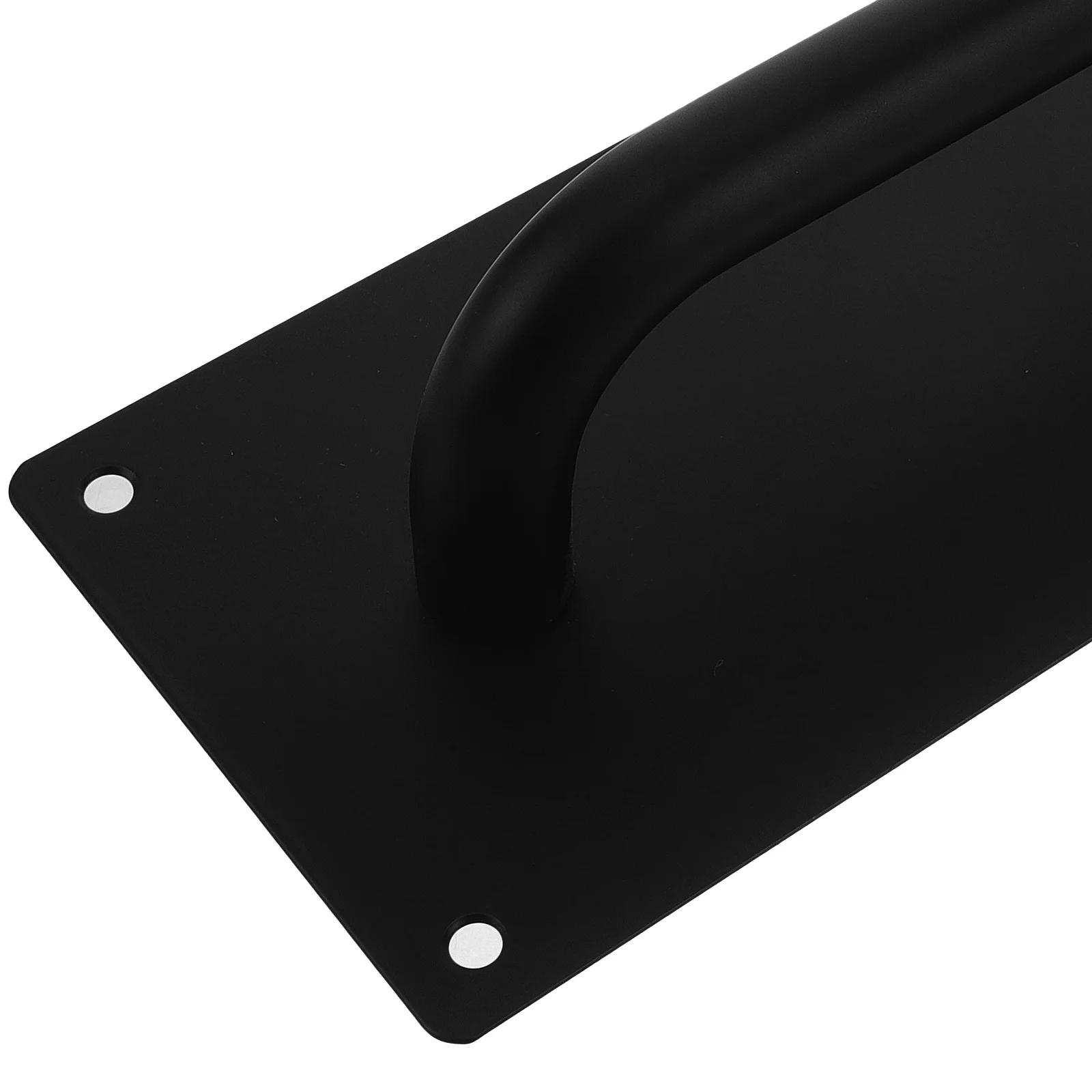 

1 set 1 Set Black Push Pull Door Handle Stainless Steel Warehouse Push Plate Durable Finger Plate For Home Business Heavy Duty