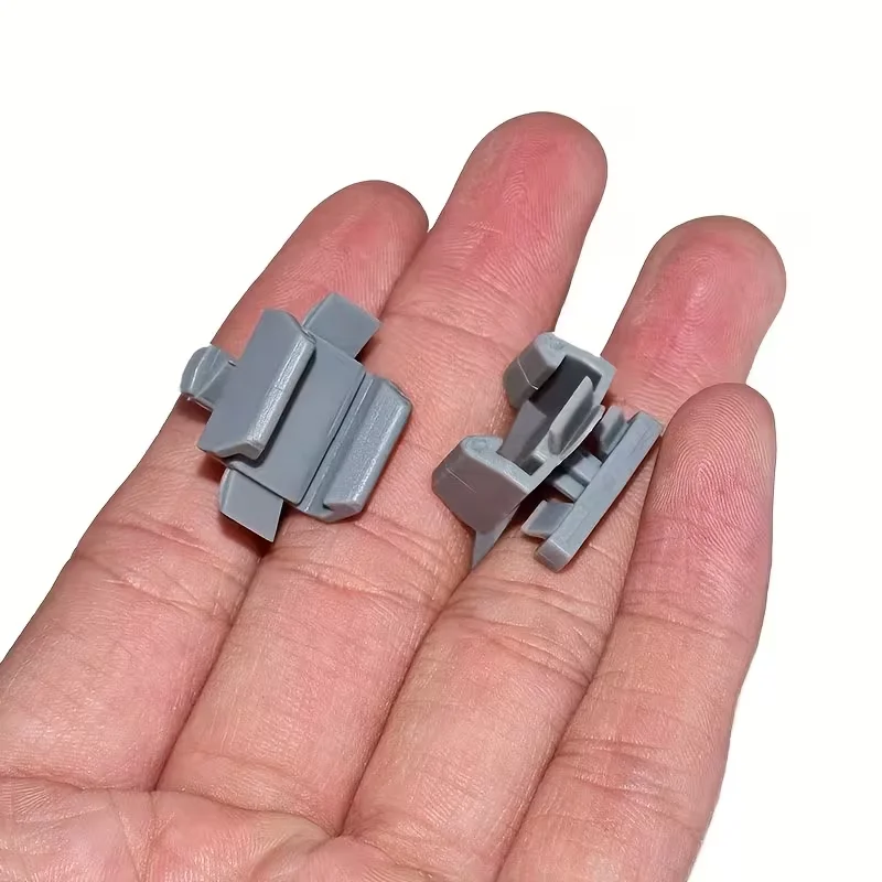 10pc Curtain Fastener Rail Track Clips Curtain Rail Brackets Curtain Fasteners Guide Rail Track Clips For Volvo Heavy-Duty Truck