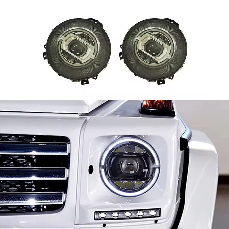 Hot wholesale high quality durable auto front lamp headlight for Mercedes benz G-class W463 G550 G500 G63 G65