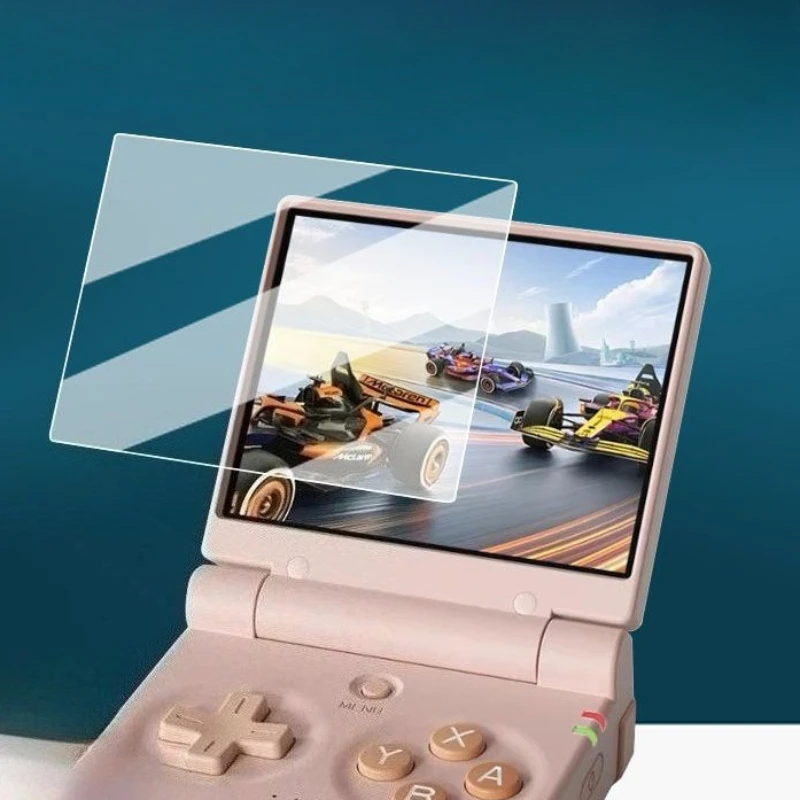 Miyoo Mini Flip 用高精細スクリーンプロテクター Miyoo MiniFlip 用強化ガラスクリアフルカバレッジ保護フィルム
