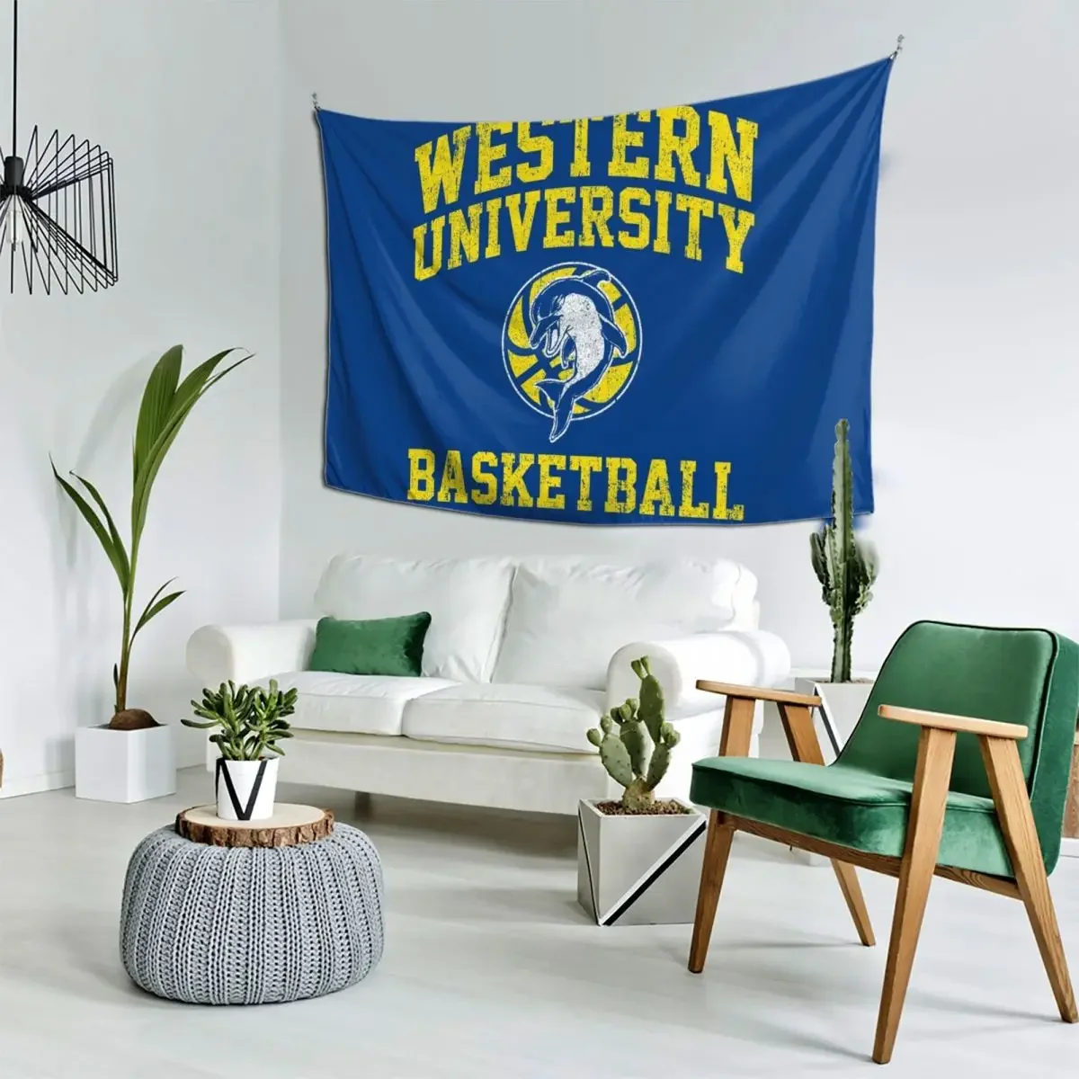

WU Basketball - Blue Chips Tapestry Aesthetic Room Decorations Decoration Aesthetic Bathroom Decor Tapestry