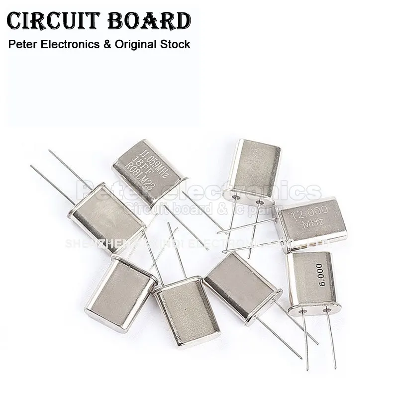 5 szt. Oscylatora kryształowego 2M DIP 2pin 2MHZ HC-49U oscylator pasywny kryształ kwarcowy