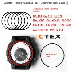 DW5600 gw m5610 Dust Ring Gasket For Casio G-SHOCK DW-5600 GW-M5610 GW-G5600 GA-2100 Rear Cover Sealing Ring Waterproof Ring