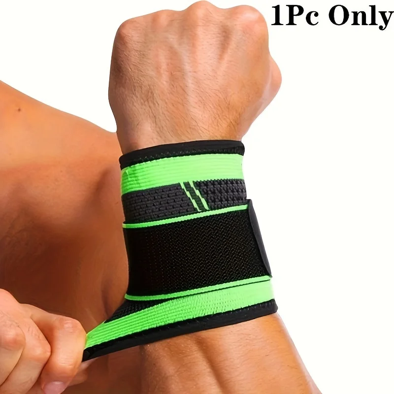 1Pc breathable Wrist Brace With adjustable straps, Best Wrist Compression Support Brace for Football and basketball (M/L/XL)