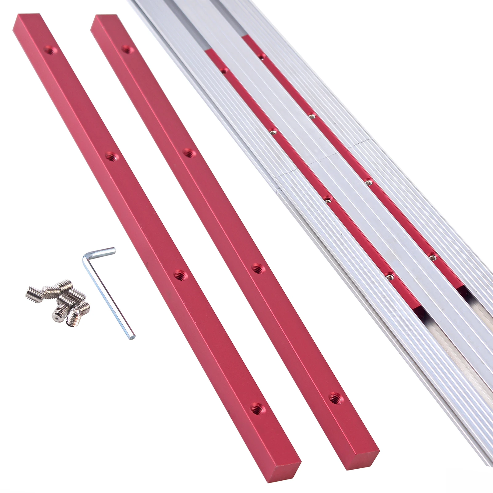 

75 type Aluminium Alloy Profile Fence Connector Set For Router Table Fence Rail Connector Woodworking DIY Tools