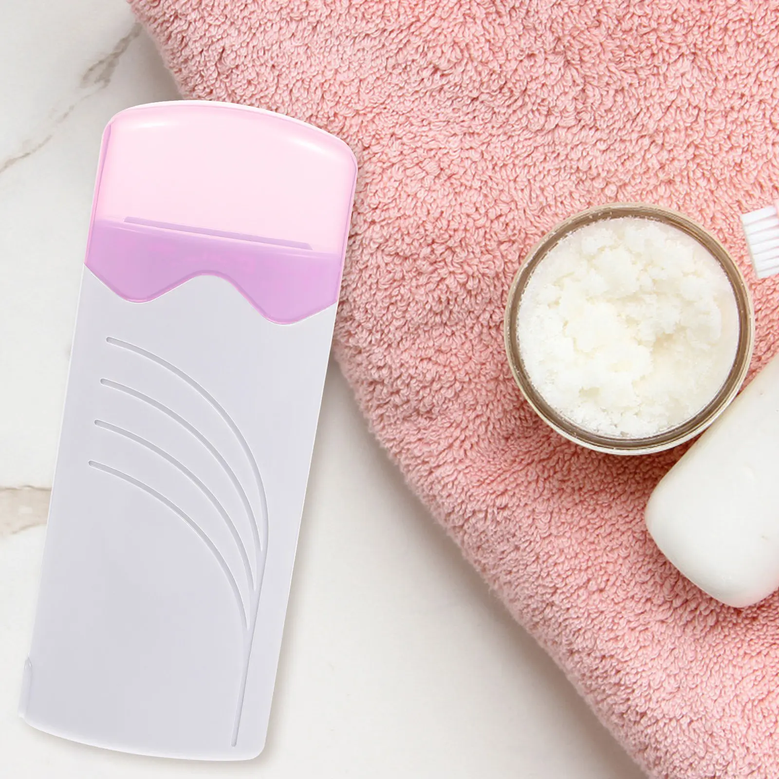 

Портативный воскоплав для депиляции с безопасным корпусом из ABS-пластика, нагрев одной кнопкой, для удаления волос, вилка EU