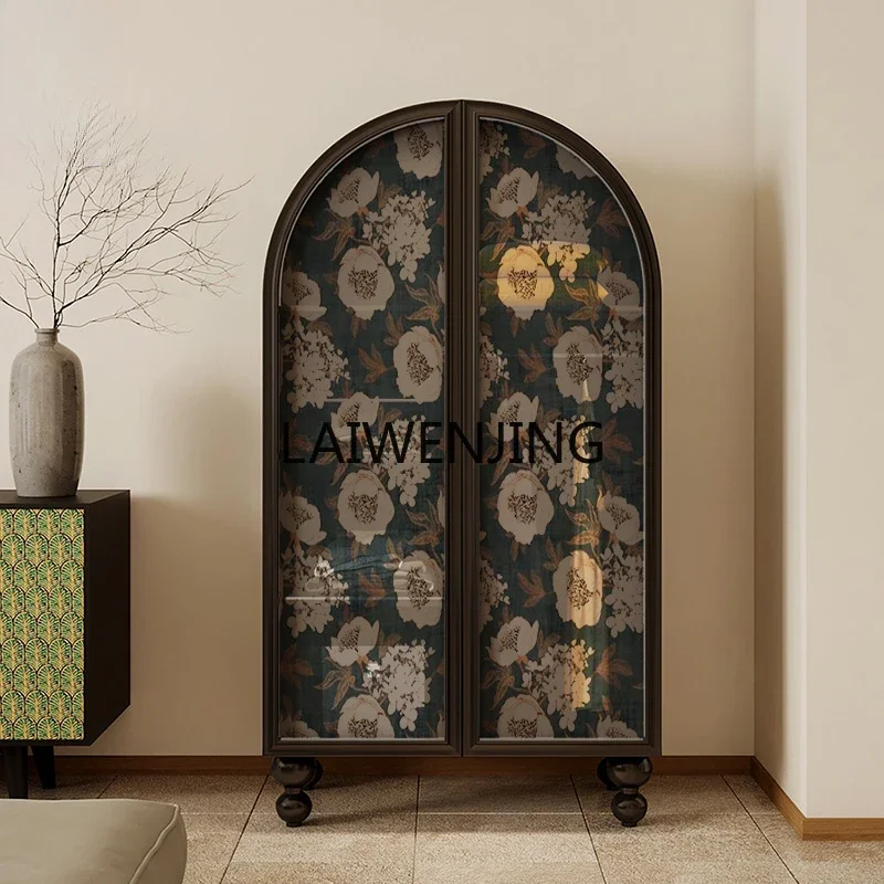 

SGF living room entrance against the wall integrated solid wood storage cabinet bedroom sundries storage cabinet