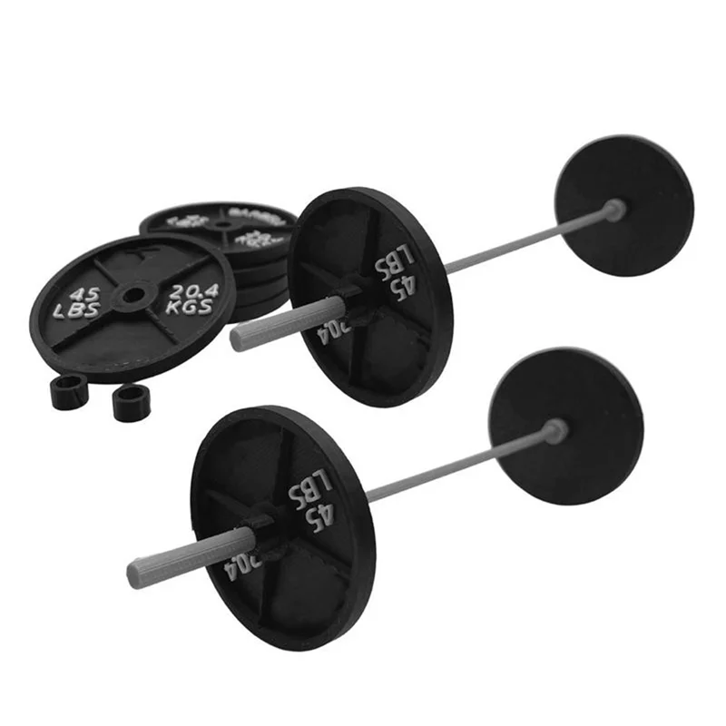 

1 шт. настольные украшения, держатель для ручек со штангой, мини-органайзер для рабочего стола, украшения для рабочего стола для любителей фитнеса, простые в использовании