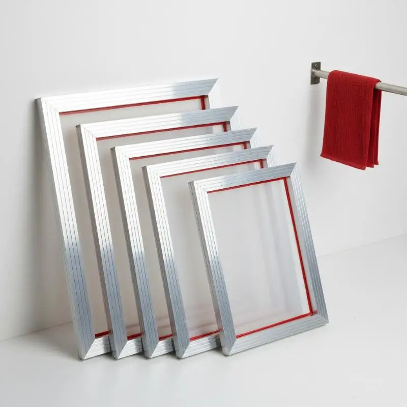 Aluminum Silk Screen Printing Frame 20x24 Inches for DIY T Shirt Printing High Tension Mesh Home Business Use