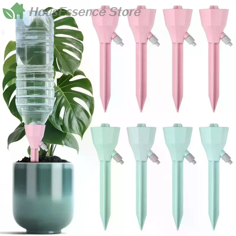 ※10pcs Automatic Drip Irrigation System Self Watering Adjustable For Flower Plants Greenhouse Garden Auto Water Dripper