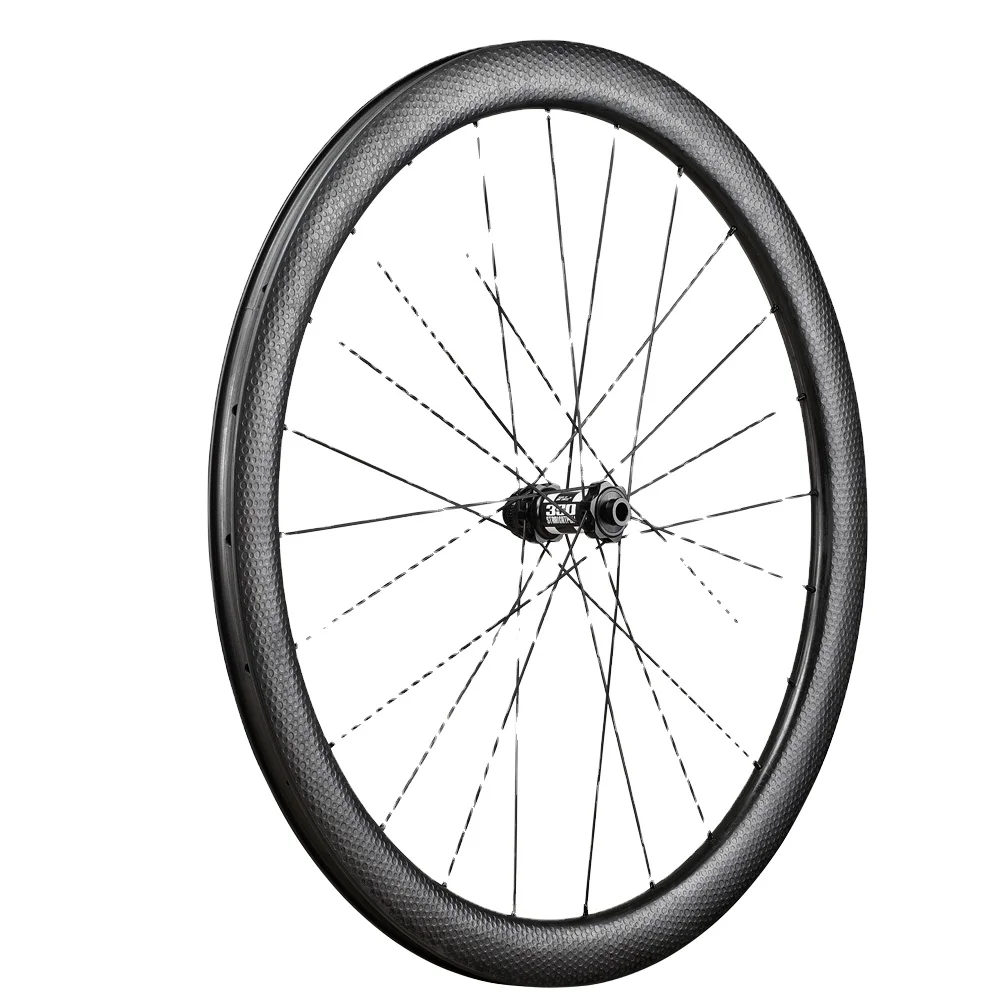 

Dimple Aero Disc Brake Carbon Fiber Road Bike Wheels 700C Clincher 45MM Carbon Wheelset Bicycle Rims