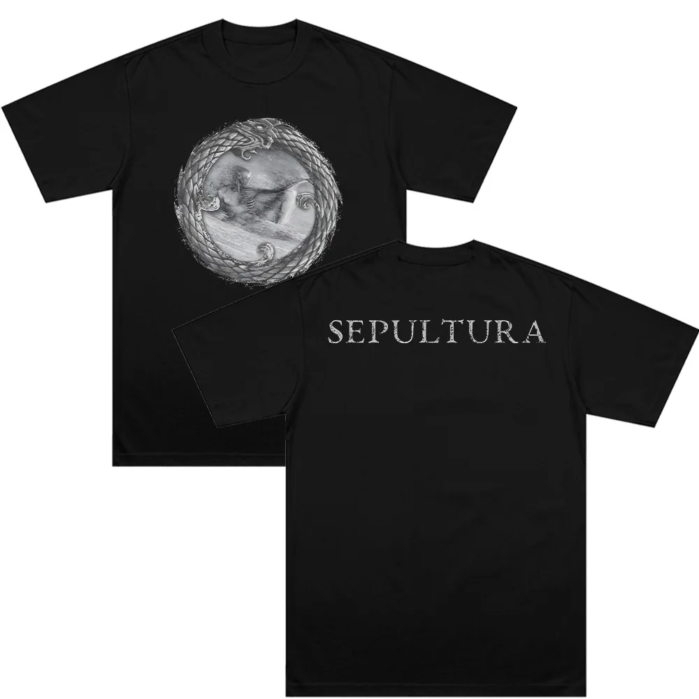 Sepultura The Cloud of Unknowing T Shirts Men's Summer Round Neck Short Sleeved Tee Women Men High Quality Cotton Loose Clothes