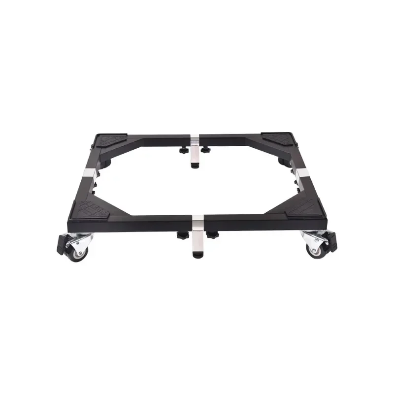 

Thickened stainless steel mobile universal wheel refrigerator universal base to raise the shelf
