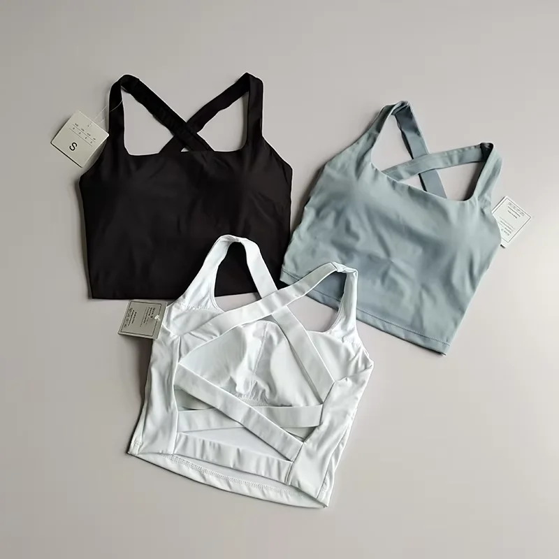 Nahtloser Sport-BH, sexy Yoga-Fitness-Top, Sport-Laufunterwäsche, Push-Up-BH, Sportbekleidung, Bralette für Damen – Detail 16