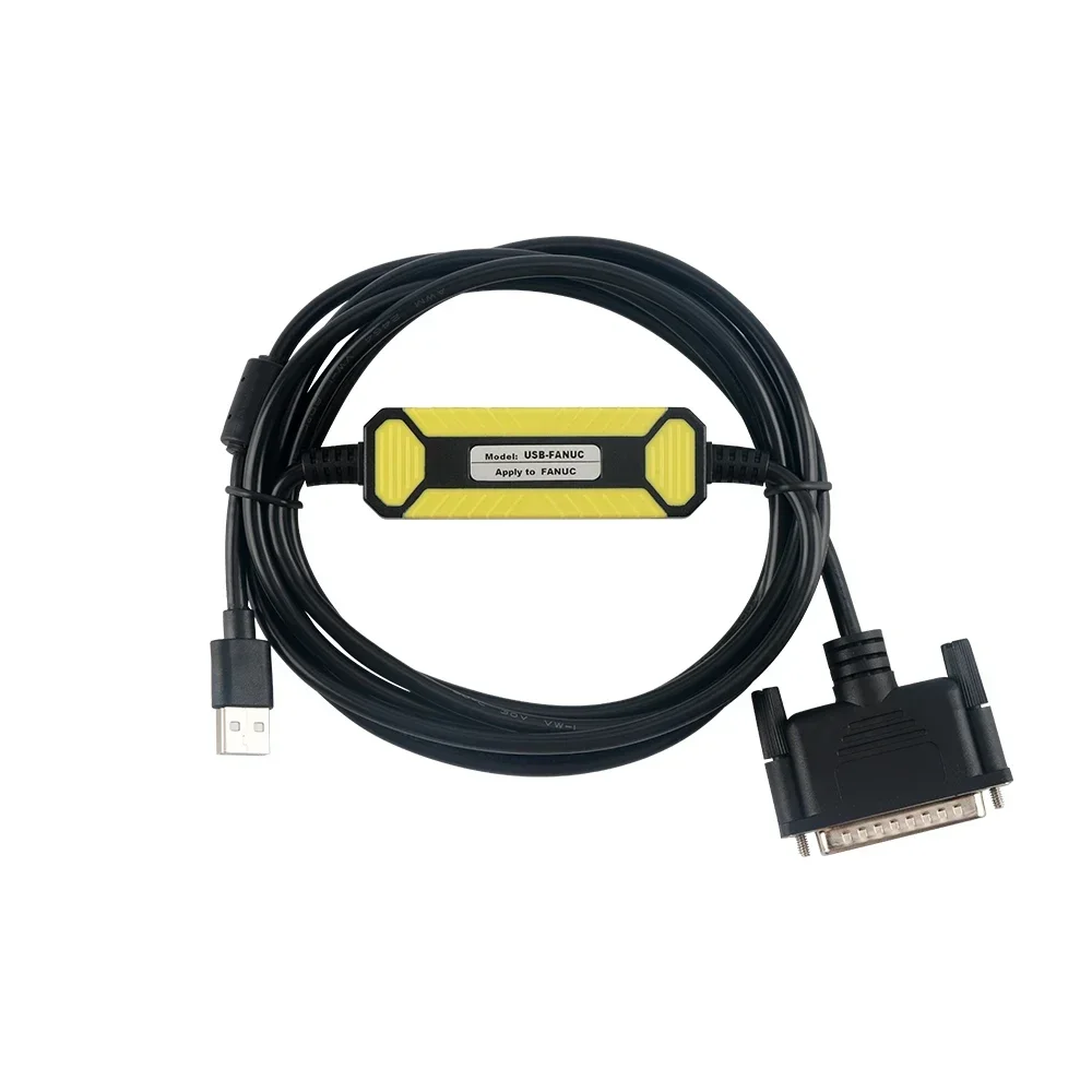 USB-FANUC Compatible with GE FANUC CNC Machine Tools RS232 25pin programming cable Versamax series PLC download line