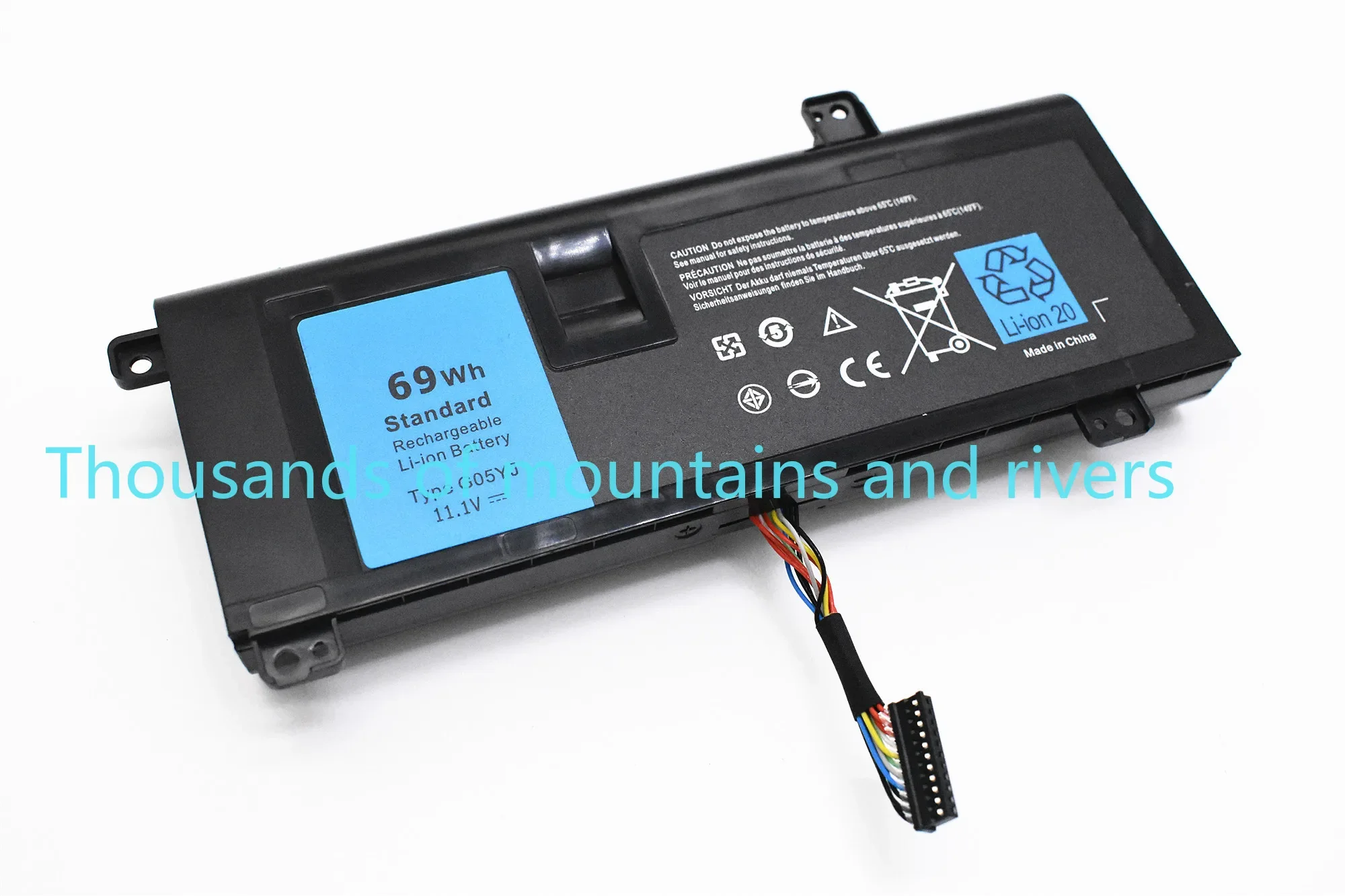 

G05YJ Laptop Battery For DELL Alienware 14 A14 M14X R3 R4 Series P39G Alienware 14D-1528 GO5YJ Y3PN0 8X70T 69WH