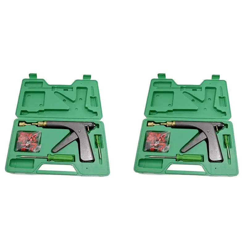 

Superior-2X Car Tire Repair Tool Tire Repair Kit Auto Bike Tire Repair Puncture Plug Garage Motorcycle Wheel Vacuum Kit