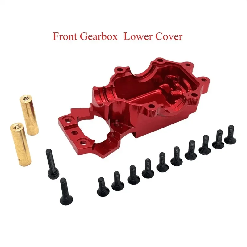 MJX Hyper Go 14211 14301 14302 14303 14209 14210 Custodia per scatola ingranaggi anteriore in metallo Scatola ingranaggi Shell Custodia differenziale Aggiornamento auto RC