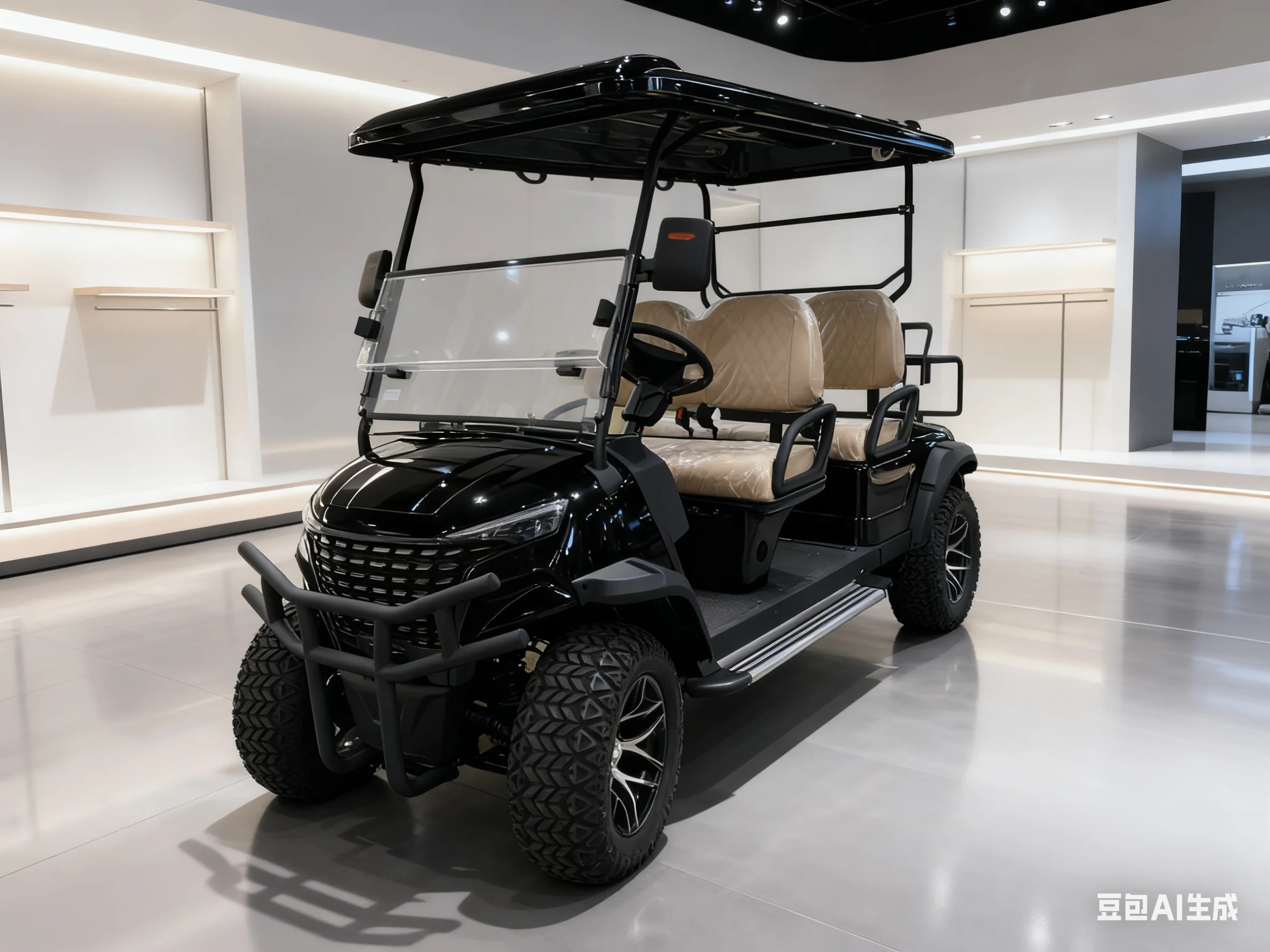 Manufacturer Wholesale Electric Cart Golf Adult Dash Board With Entertainment Function Touch Display Screen With Apple Carplay
