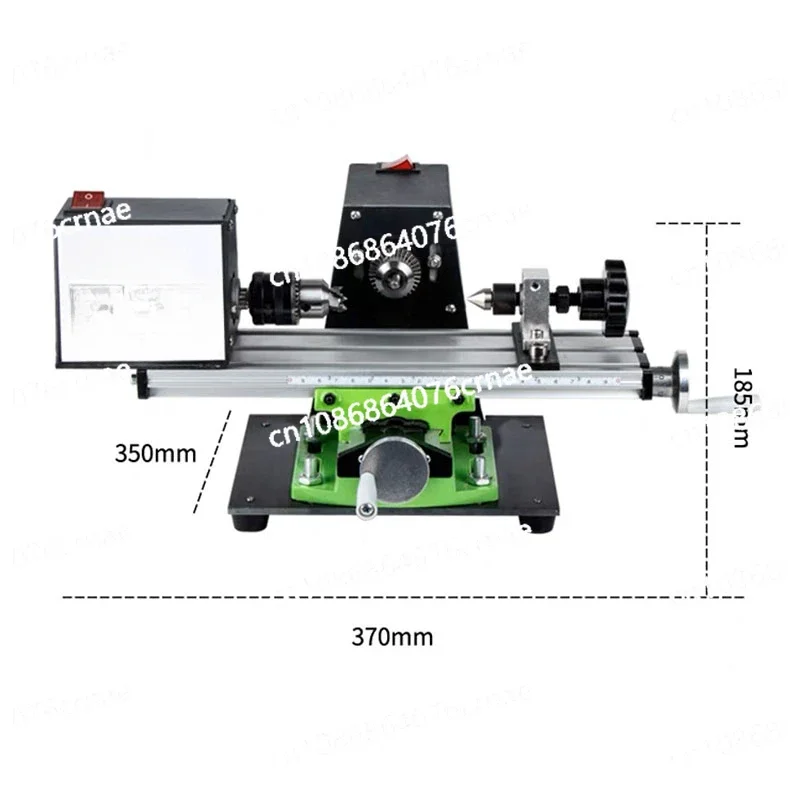 Mini Woodworking Lathe 1200W  Micro Buddha Beads Lathe Grinding Polishing Beads Wood Drilling Rotary Tool 220V