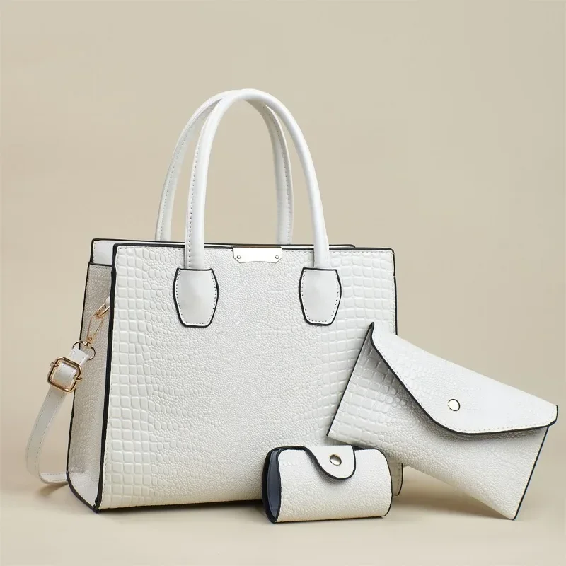 

​​2025 Designer Reptile-Print Trio, Mother-Daughter Bag Collection with Functional Compartments, Stylish for Daily Adventures​