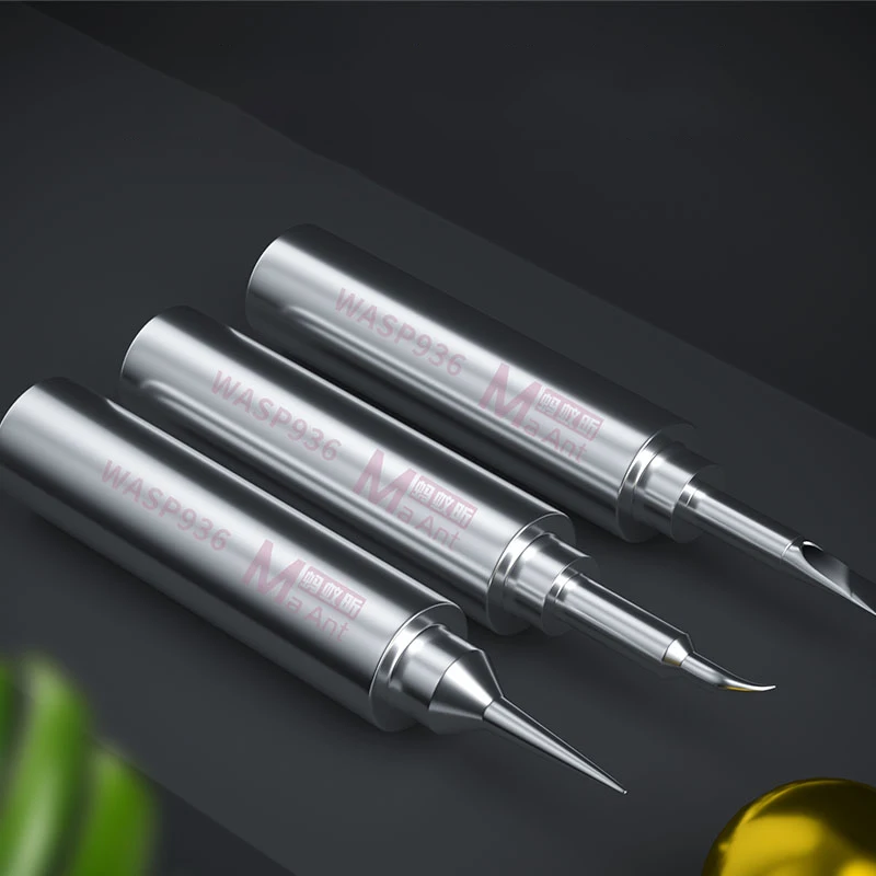 

3 In 1 Soldering Iron Tips High Quality 900m-t Nozzle Lead-free Welding Head Bga Tools Suitable For 936 Series Solder Station