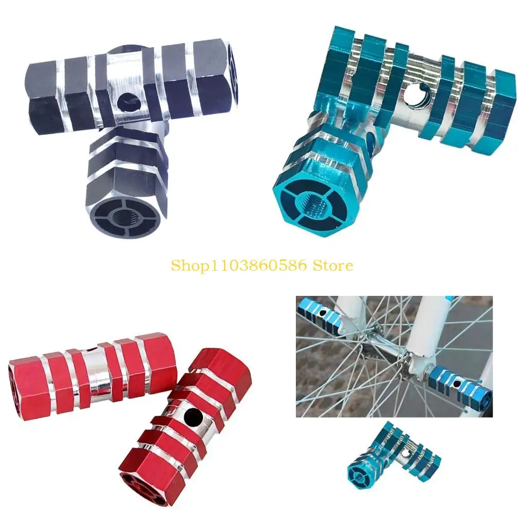 242A Non Slip Bicycles Pedals Foot Pegs For Various Riding Conditions Safe Riding Experience