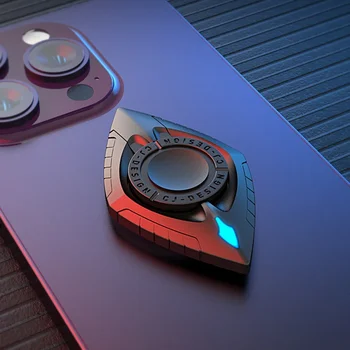 Multifunctional Luminous Fidget Spinner Mobile Phone Holder Hand Spinner Adult Decompression Toy Fingertip Gyro Toys