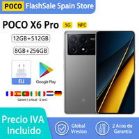 POCO X6 Pro 5G Smartphone NFC dimension 8300-Ultra 120Hz 64MP camera charge 67W 5000mAh global version