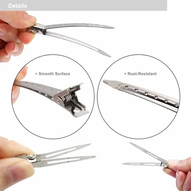 No Crease Hair Clip Professional Ladies Salon 10/20PCS Fixed hair No Bend hair Pin Curl Hairclip Makeup Hairdress Styling Tool image 4