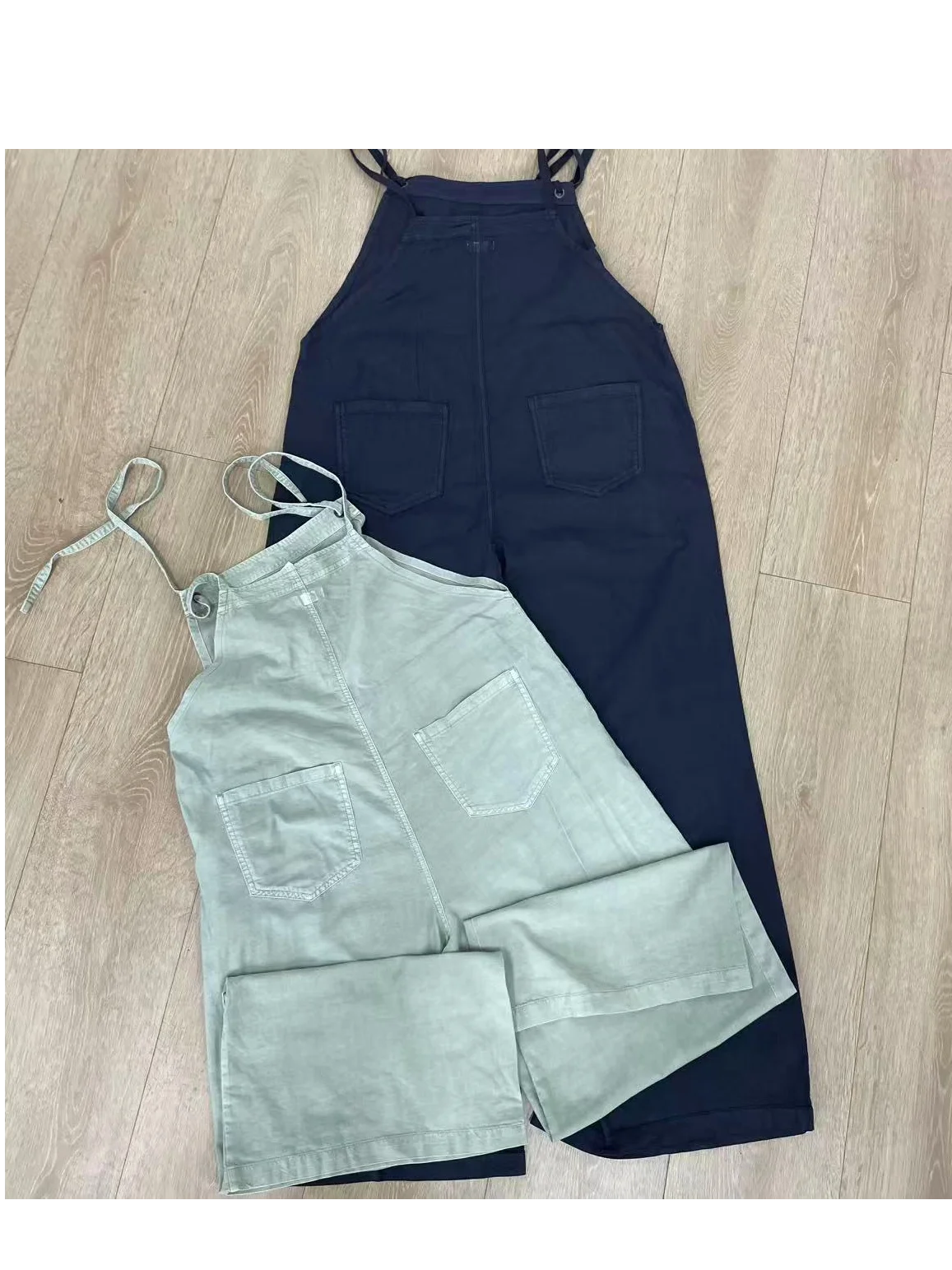 Faionable Loose Wide Leg Pants Women's Rer Casual High Waist Slimming Belted Cotton 00% Autumn New Arrival