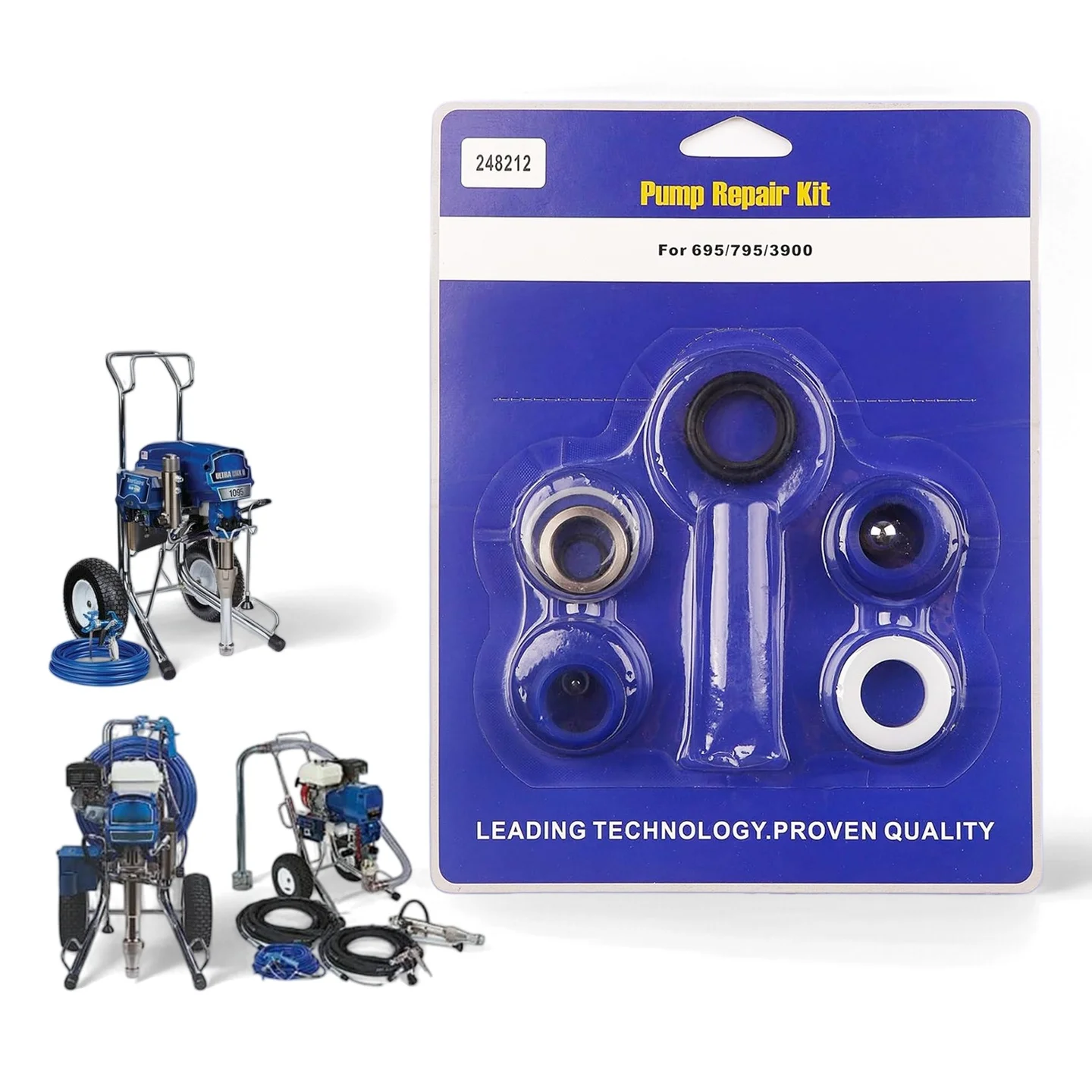 248212 Pump Repair Kit for 695/795/3900 Airless Paint Sprayer Replacement Parts