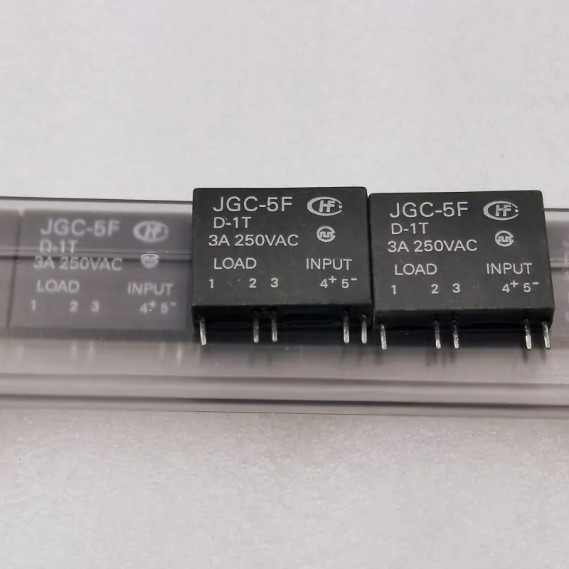 Free shiping    10pcs/lot    relay   JGC-5F-D-1T