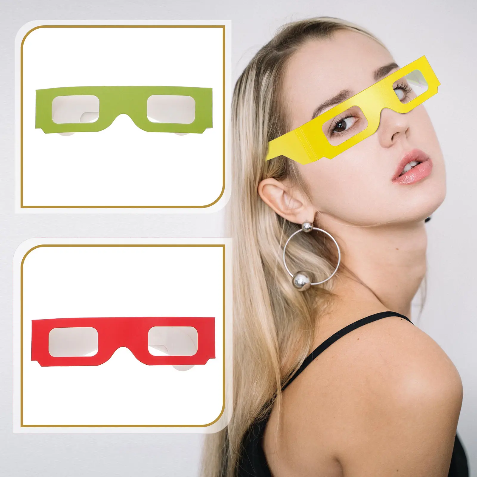 20Pcs 3D Glasses Ca…