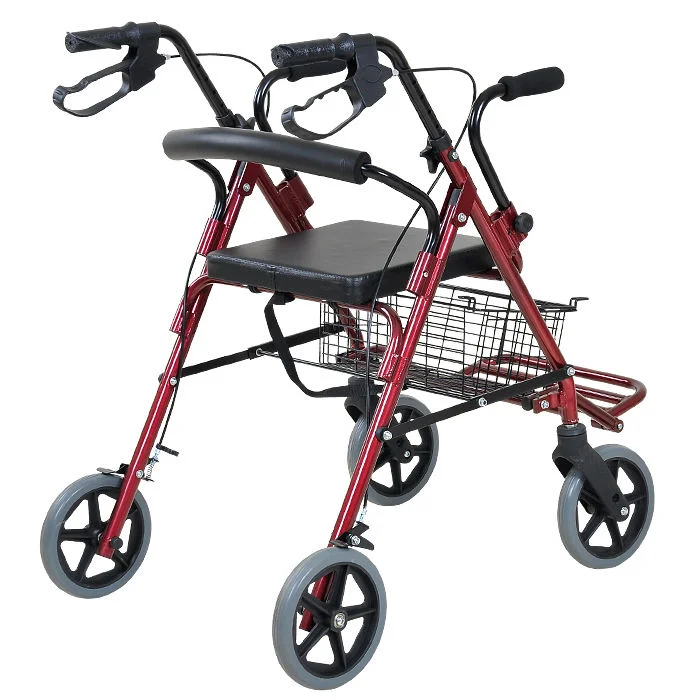 Supermarket Household Shopping Trolley Elderly Assisted Car Shopping Cart Walker & Rollator