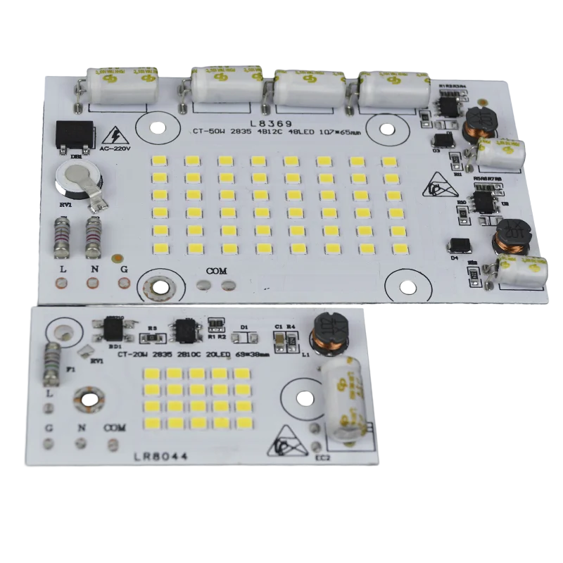 Led matris 220v Led boncuk 20W 50W 6000K SMD2835 matris Led cips süper parlak kapalı ev açık bahçe aydınlatması aksesuarları