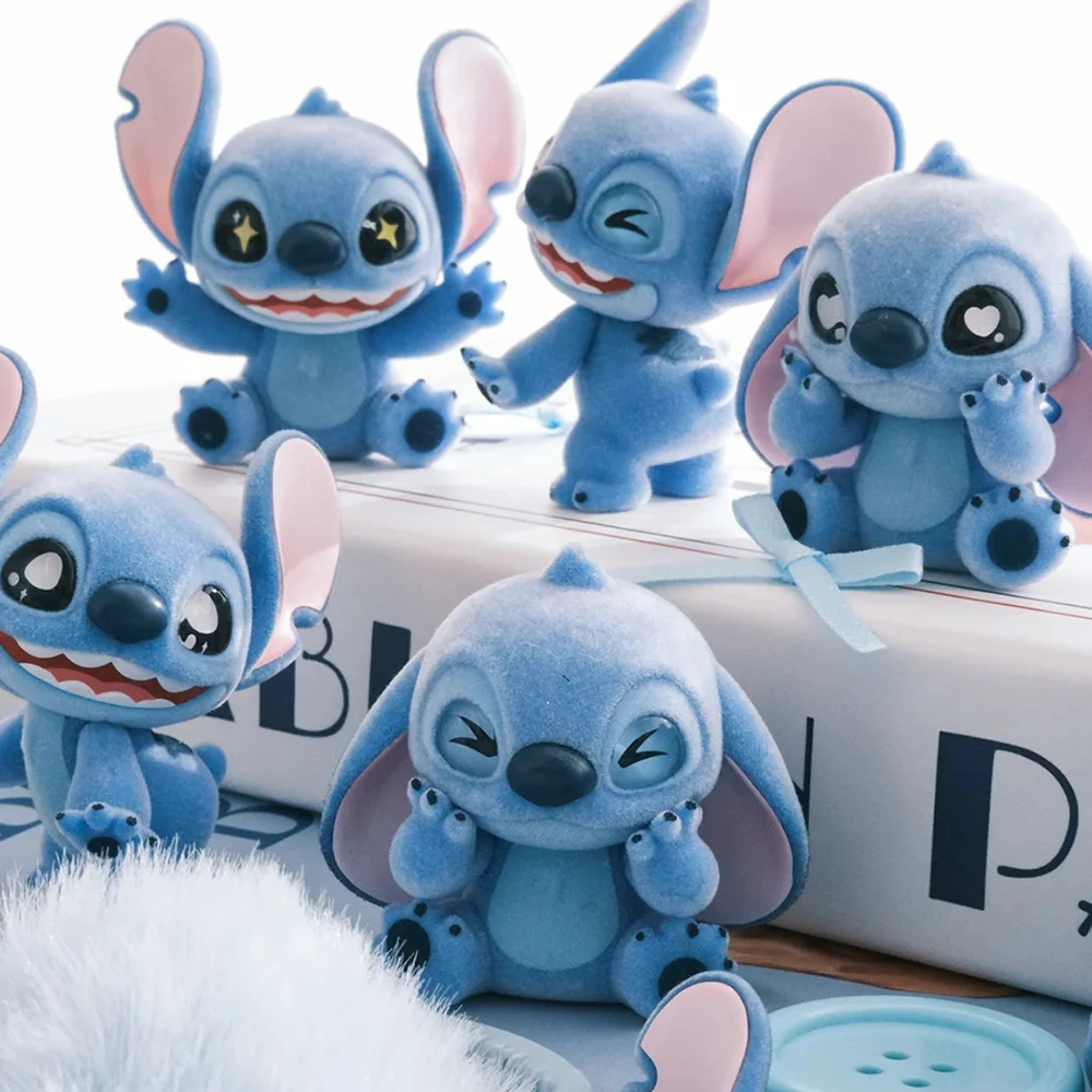 Toptoy Stitch Mini Fluffy Series Blind Box Cute Emotional Puppy Collectible Tanabata Gift Trendy Toy For Kids And Collectors