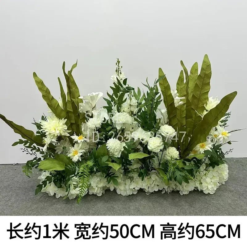Per La Serie Mori, Fiori Da Terra, Fiori Per Il Percorso, Fiori Per Matrimoni, Fiori Artificiali, Tavolo Con Vasi, Tavolo A T Per Palcoscenico Nuziale-image