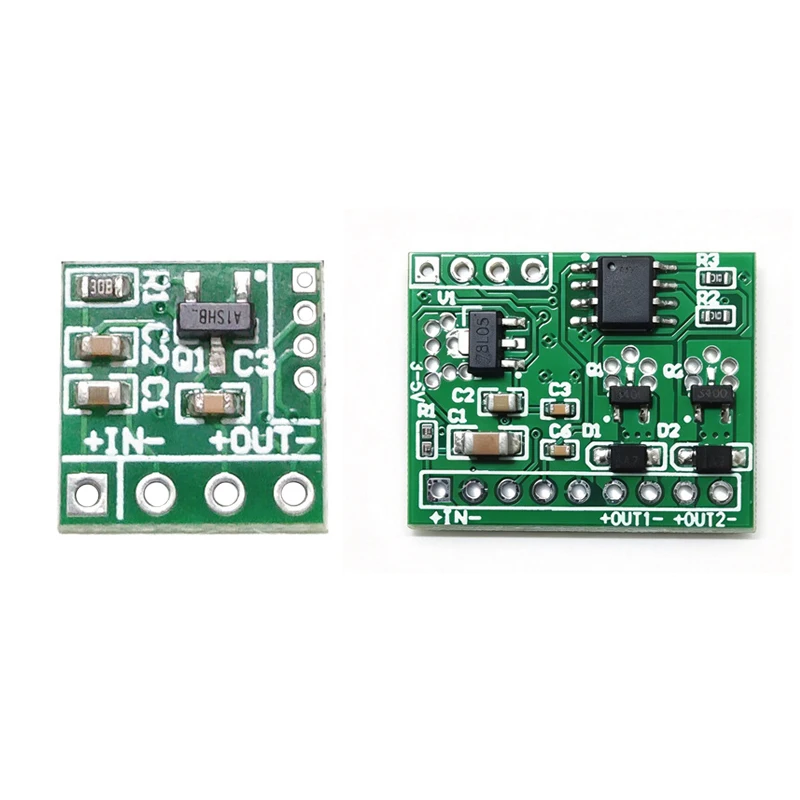 2PCS 3-5V 1.5A Flashing Light Controller Module 10x10x3.5mm Mini LED Flashing Circuit Board Chip for RC Model Airplane DIY Parts