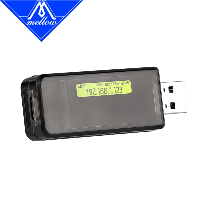 Mellow DIY Fly U-IP Tool For Klipper Display IP Address Of 3D Printer Tool A Versatile Status Monitoring Module
