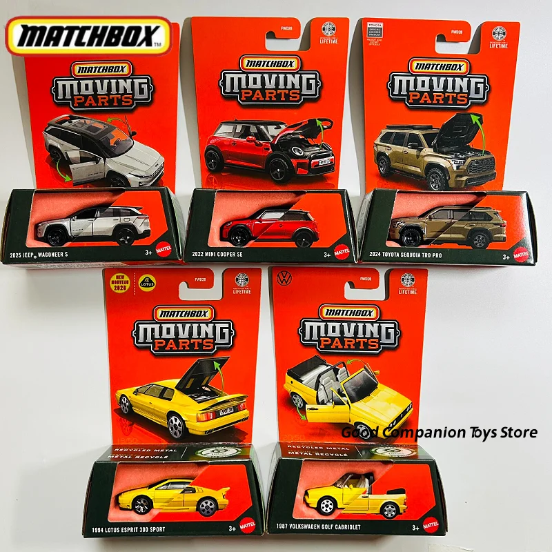 

In Stock 2026 Matchbox FWD28 Mobile Door Opening Series VOLKSWAGEN GOLF JEEP WAGONEER S 1/64 Die-Cast Collection Car Model Toys