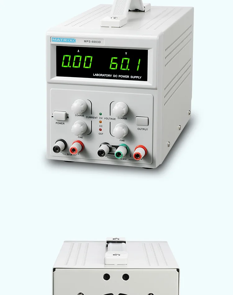 30V/5A Adjustable Linear DC Power Supply MPS-3005D Overvoltage and Overcurrent Protection High Power
