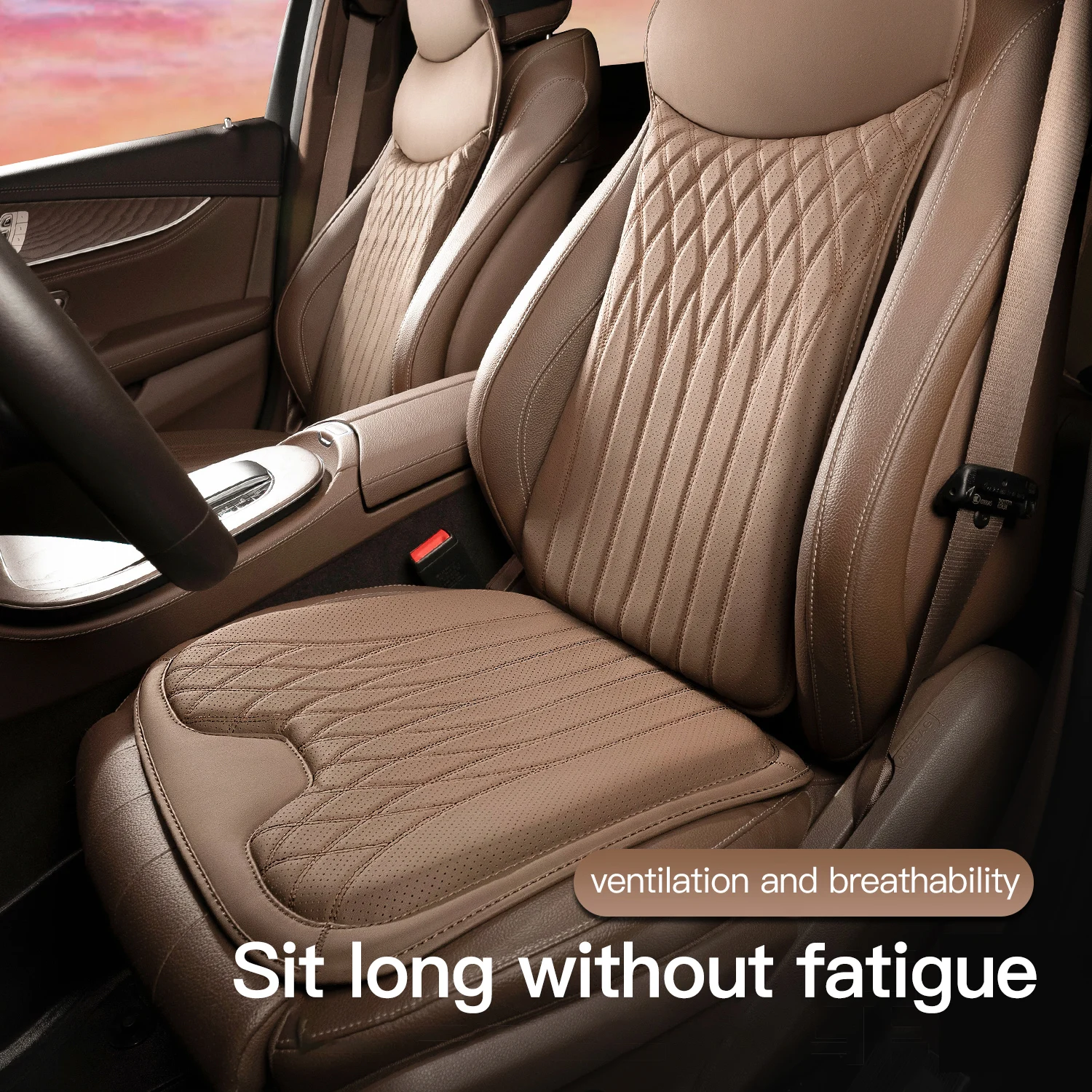 

Car Seat Cushion For BYD Atto3 Han Song plus Seagyll V2l Dolphin F3 E6 G3 Car Lumbar Support Pillow Auto Seat Waist Back Cushion