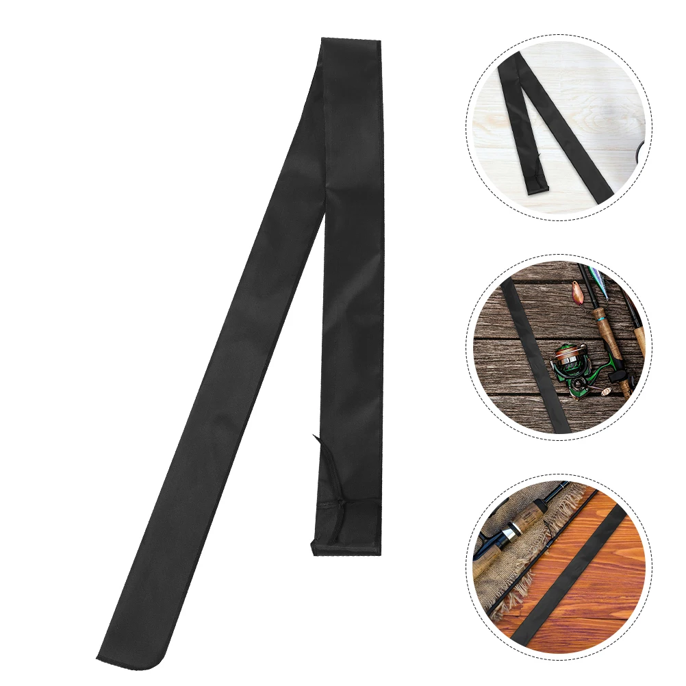 

Fishing Rod Bag Thick Fabric Oxford Cloth Portable Reel Cover Storage Protective Gear Sleeve Fishing Pole Organizer Cases
