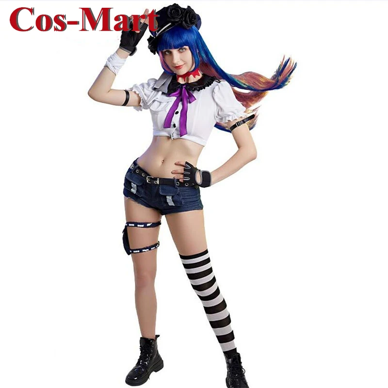 Cos-Mart Anime Quần & Thả Nuôi Chung Với Garterbelt Trang Phục Hóa Trang Ngọt Ngào Đáng Yêu Đồng Phục Nữ Hoạt Động Đảng Vai Trò Chơi Quần Áo